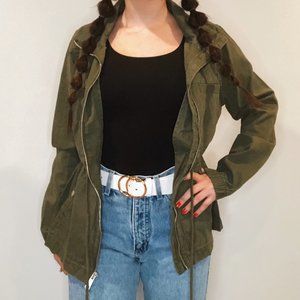 OLIVE UTILITY JACKET🌵